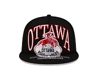CFL Hat 950 Snapback Oversized Turf Traditions 2025 Rough Riders