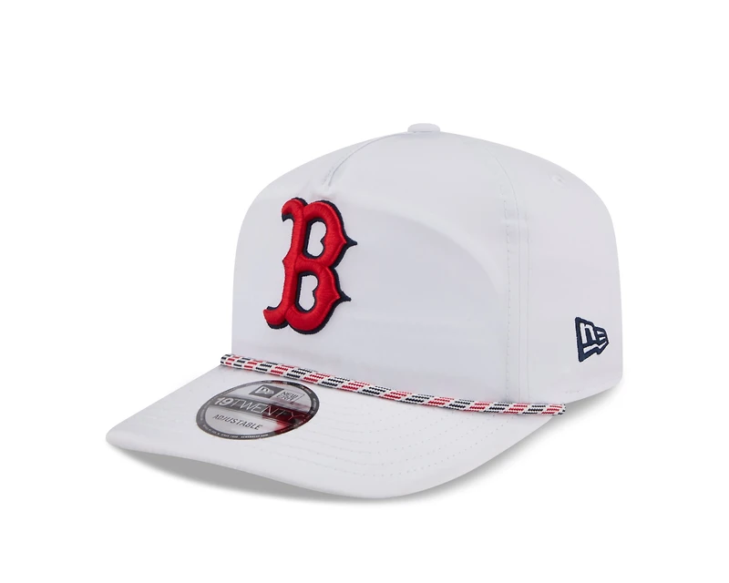 MLB Hat 1920 Rope Golfer Snapback White Red Sox