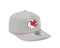 NFL Hat 1920 Rope Golfer Snapback Gray Chiefs