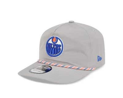 NHL Hat 1920 Rope Golfer Snapback Gray Oilers