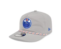 NHL Hat 1920 Rope Golfer Snapback Gray Oilers