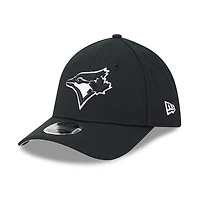 MLB Hat 3930 M Crown Black Blue Jays