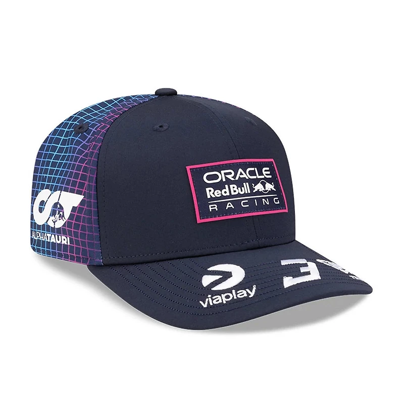 F1 Hat 970 Adjustable Stretch-Snap 2026 Miami GP Max Verstappen Oracle Red Bull Racing