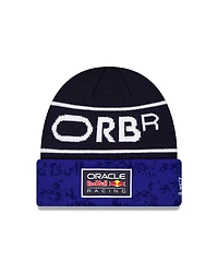 F1 Knit Hat Wordmark Cuff Beanie Oracle Red Bull Racing