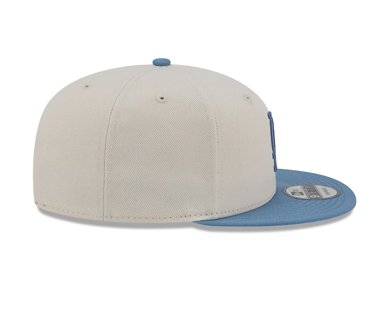 MLB Hat 950 2T Color Pack Dodgers White and Light Blue