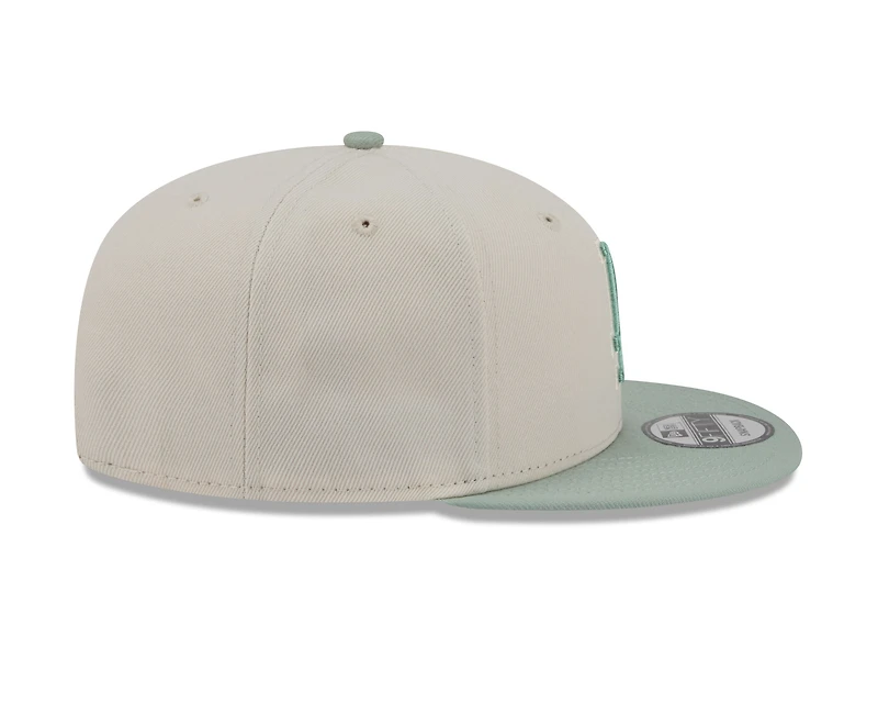 MLB Hat 950 2T Color Pack Dodgers White and Mint Green