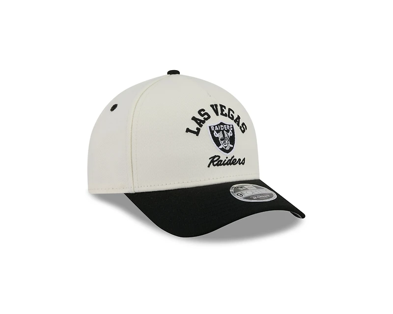 NFL Youth Hat 940 A-Frame M-Crown Arch Raiders (Beige)