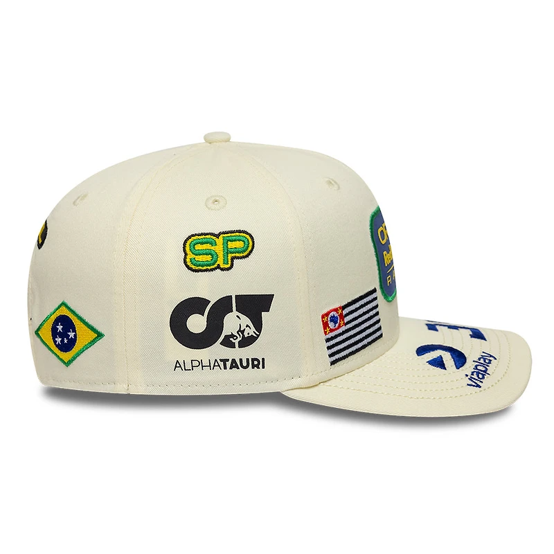 F1 Hat 970 Adjustable Snapback Brazil GP 2026 Max Verstappen Oracle Red Bull Racing