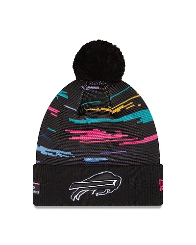 NFL Knit Hat 2026 Sideline Pom Knit Crucial Catch Bills