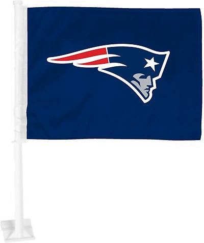 NFL Car Flag 11x15 Logo Patriots