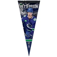 NHL Player Felt Pennant Elias Pettersson Canucks
