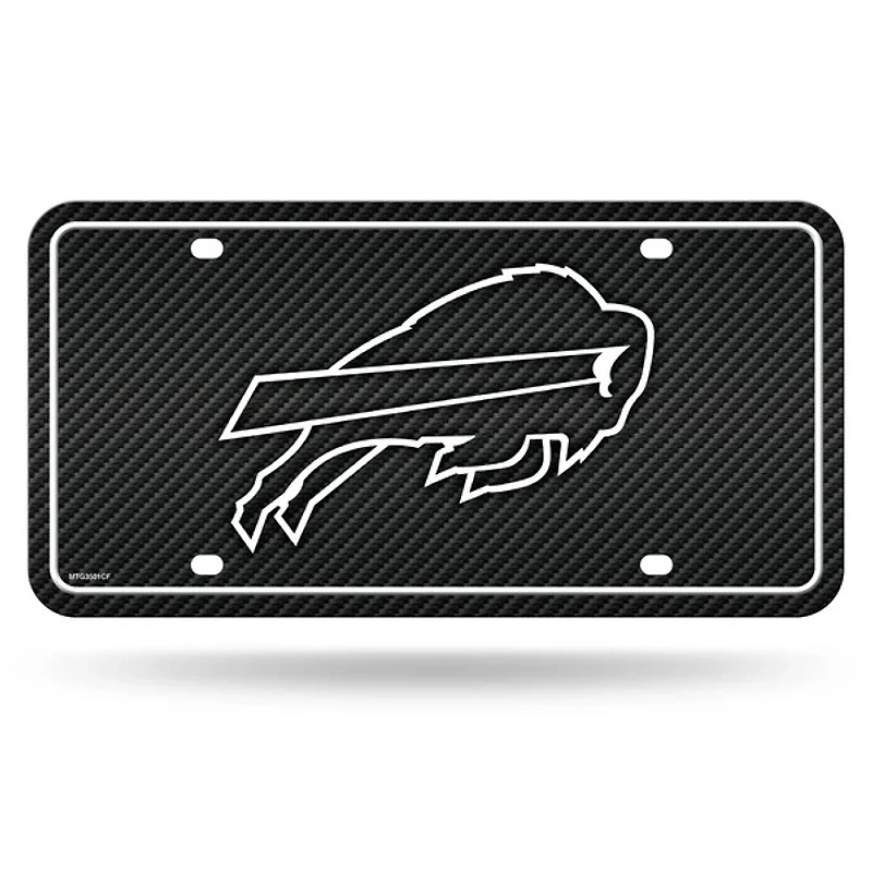 NFL License Plate Metal Carbon Fiber Design Bills