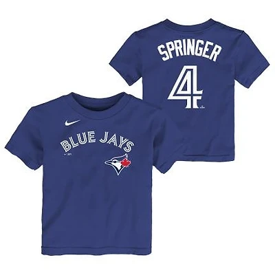MLB Toddler/Kids T-Shirt Player George Springer Blue Jays