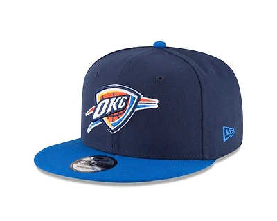 NBA Hat 950 Basic Snapback Two Tone Navy Thunder