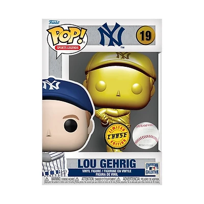 MLB Vintage Player Pop! Figure CHASE Gold Lou Gehrig Yankees #19