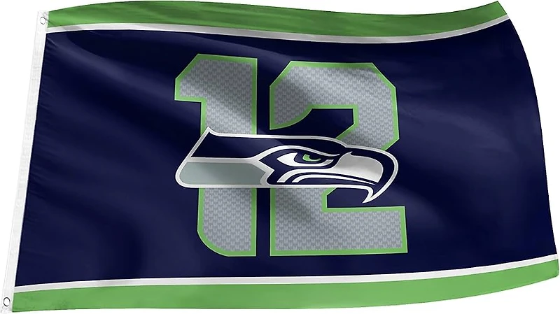 NFL Flag 3x5 12 Fan Seahawks