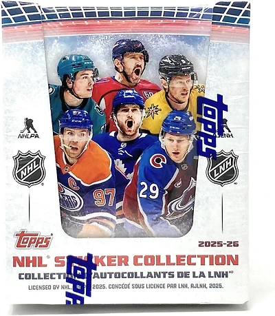 NHL Hockey Stickers Topps 2025-56 (Whole Box)