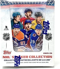 NHL Hockey Stickers Topps 2025-56 (Whole Box)