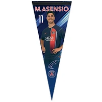 Ligue 1 Player Felt Pennant Marco Asensio PSG