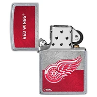NHL Zippo Lighter Street Chrome Red Wings