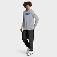 NFL Dri-FIT Long Sleeve Hoodie 2025 Sideline Pure Fury Lions