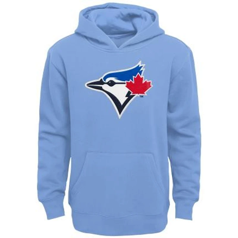 MLB Youth Hoodie Powder Blue Team Logo Jays