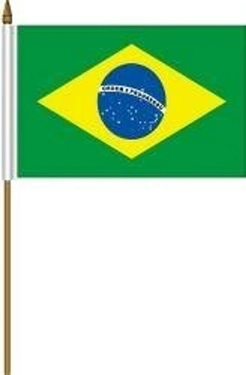 Country Mini-Stick Flag Brazil
