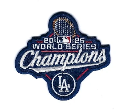 MLB Patch 2025 Dodgers World Series Champions