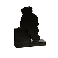 NHL Mascot Statue with Logo Bruins