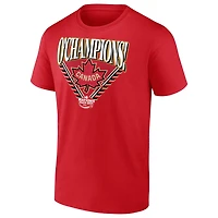 NHL T-Shirt 4 Nations Champions Hometown 2025 Team Canada