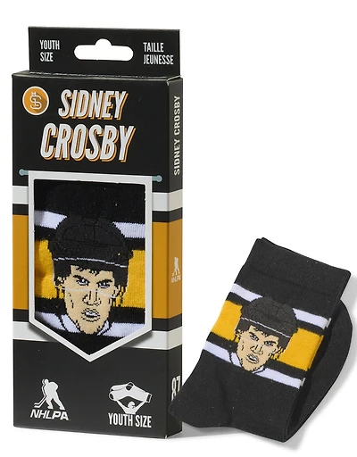 NHLPA Youth Player Socks Sidney Crosby Penguins