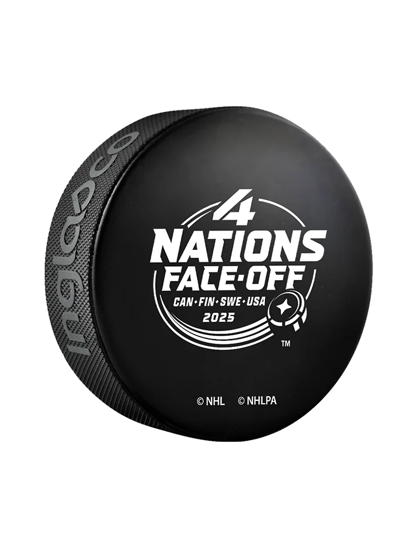 NHL 4 Nations Face-Off Team Canada Souvenir Collectors Puck Team Canada