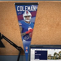 NFL Player Felt Pennant Keon Coleman Bills