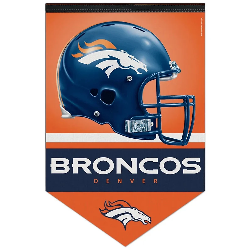 NFL Felt Banner 17x26 Broncos
