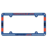 MLB License Plate Frame Plastic Blue Jays