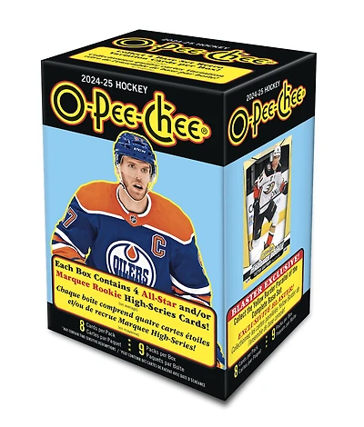 NHL Hockey Cards O-Pee-Chee 2024-25 (Blaster Box)