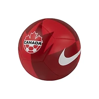Canadian Soccer Association Soccer Ball FIFA 2026 Red Size Team Canada