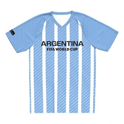 FIFA World Cup 2026 Youth Sublimated Jersey Argentina National Football Team