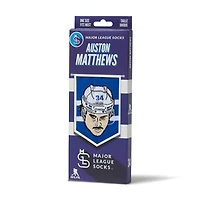 NHLPA Player Socks Auston Matthews Maple Leafs