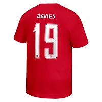 FIFA World Cup 2026 Youth Player T-Shirt Alphonso Davies Team Canada