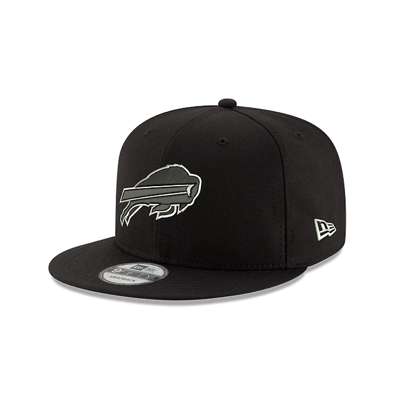 NFL Hat 950 Basic Snapback Black and White Bills