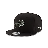 NFL Hat 950 Basic Snapback Black and White Bills