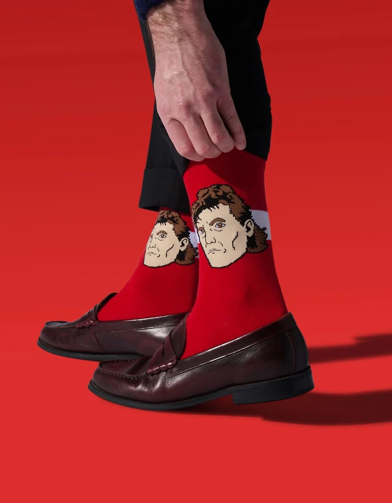 NHLPA Player Socks Bob Probert Heavyweight Edition Red Wings