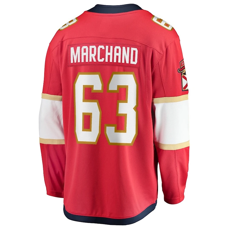 NHL Player Replica Breakaway Jersey Home Brad Marchand Panthers