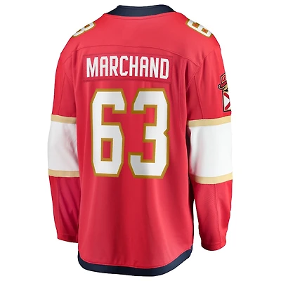 NHL Player Replica Breakaway Jersey Home Brad Marchand Panthers