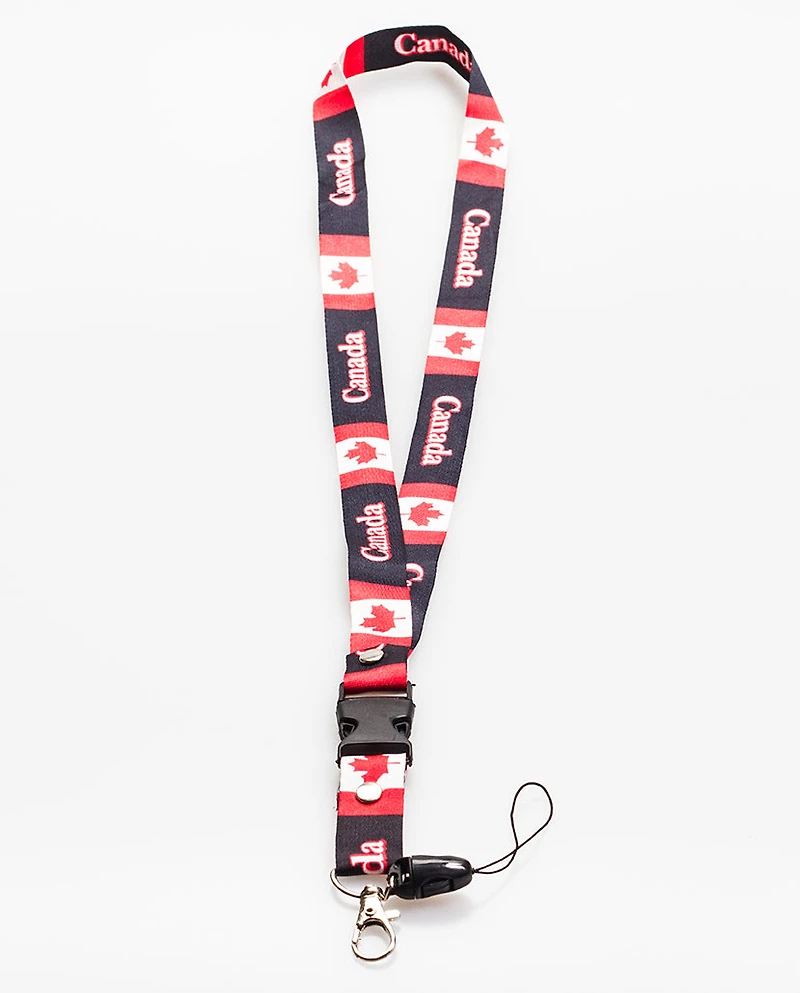 Country Lanyard Canada (Black)