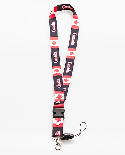Country Lanyard Canada (Black)