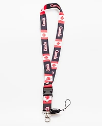 Country Lanyard Canada (Black)