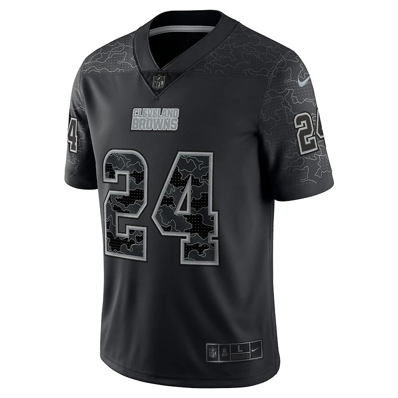 NFL Player Limited Fashion Jersey Black Nick Chubb Browns