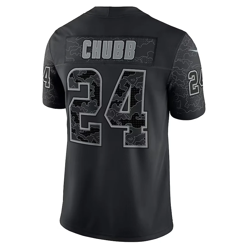 NFL Player Limited Fashion Jersey Black Nick Chubb Browns